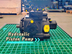 What is a hydraulic piston pump?