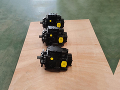 How does a hydraulic piston pump work?