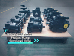 How to install mixer hydraulic pump?