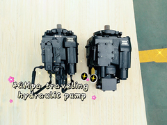 How to change a hydraulic pump on underground truck?