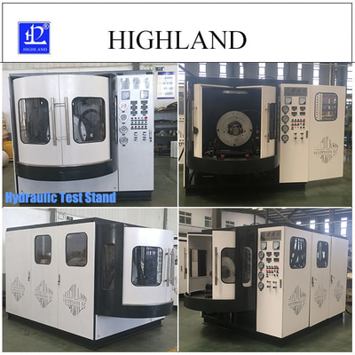 HIGHLAND Rotary Drilling Rig 380 L/Min Flow Rate Hydraulic Test Stands Compact Structure 90 Kw