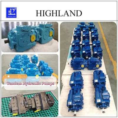 Compact And Powerful Tandem Hydraulic Pumps For Closed Circuit Systems