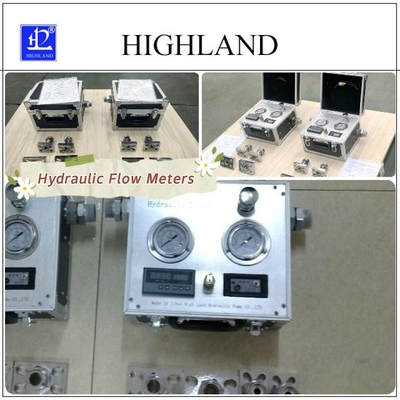 Hydraulic Flow Rate Tester Hydraulic Flow Meters For Snow Car Max Pressure 420 Bar