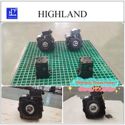 High Pressure 42Mpa Cast Iron Black Hydraulic Piston Pump Closed Loop System