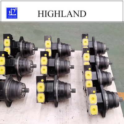 Customized Hydraulic Piston Motors overload test is easy to install