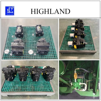 Higher Efficiency Motor Pump System For Rice Harvester