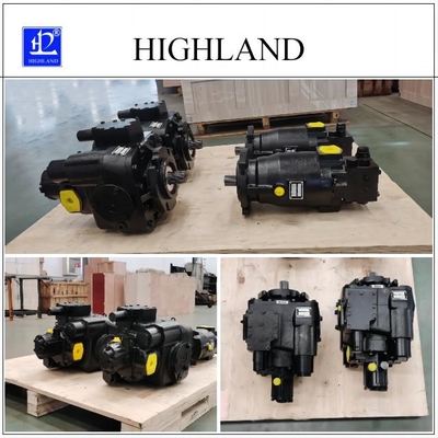 69.8ml/R Displacement Concrete Mixer Hydraulic Pump Axial Piston Highland Pv22