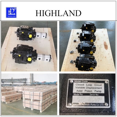 Axial Piston Cast Iron Agricultural Hydraulic Pumps For Combine Harvester