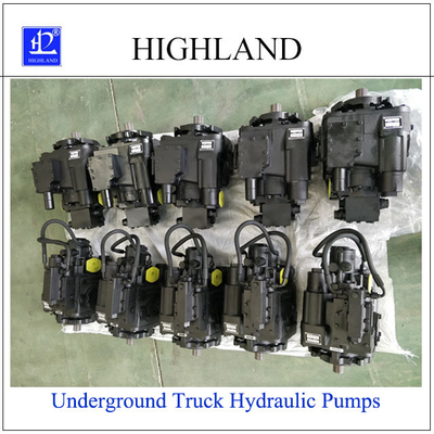 Cast Iron Underground Truck Hydraulic Pumps Overload Test Pv22 Mv23