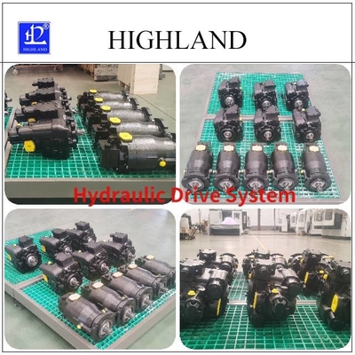 PV22+MF22 Wheat Harvester Hydraulic Wheel Drive System Easy To Assemble / Disassemble