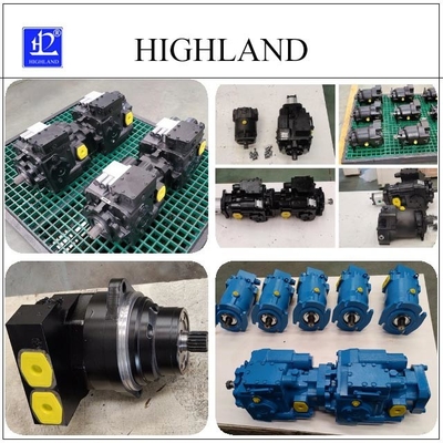 Highland Hydraulic Pump Motor System Design Of Combined Harvester
