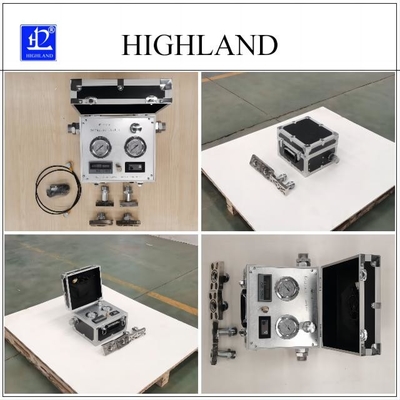 Highland MYHT-1-4 Digital Portable Hydraulic Flow Meters 42Mpa Pressure