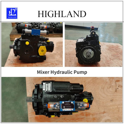 High Pressure PV23 Hydraulic Plunger Pump For Cement Mixer Truck