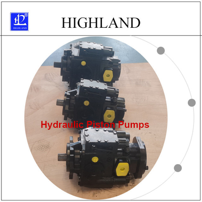 Highland 42Mpa 90ml/R Displacement Hydraulic Piston Pumps Hydro Mechanical Control
