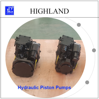 Highland 42Mpa 90ml/R Displacement Hydraulic Piston Pumps Hydro Mechanical Control