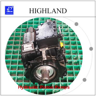 Highland 42Mpa 90ml/R Displacement Hydraulic Piston Pumps Hydro Mechanical Control