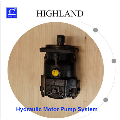 Manual Control Hydraulic Pump Motor System Customized LPV110