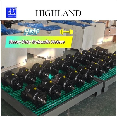 HMF70 Heavy Duty Hydraulic Motors For Mobile Crushers With Cast Iron Housing
