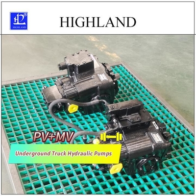 PV22 MV23 Underground Truck Hydraulic Pumps Maximize Productivity In Harsh Environments