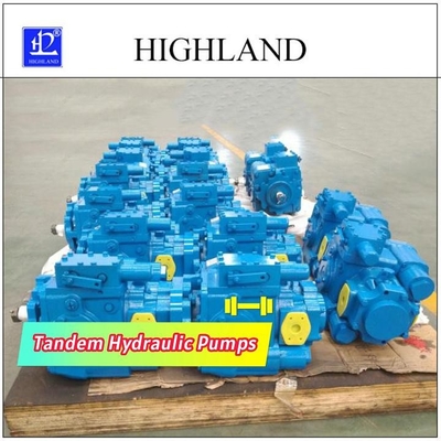 HPV &amp; HMF Tandem Hydraulic Pumps: Variable Displacement, Max Pressure 42Mpa, 2900r/min