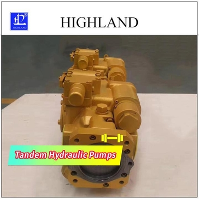 Tandem Hydraulic Pump with Multiple Control Modes and Custom Design
