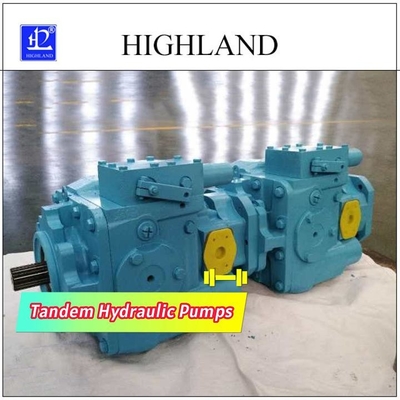 Tandem Hydraulic Pump with Multiple Control Modes and Custom Design