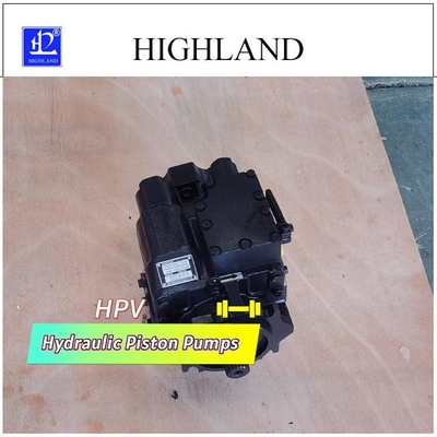 Highland High Pressure Concrete Mixer Hydraulic Piston Pumps High Efficiency