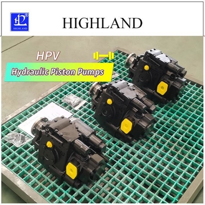 Highland HPV90 Manual Control Hydraulic Axial Piston Pumps For Walking Machinery