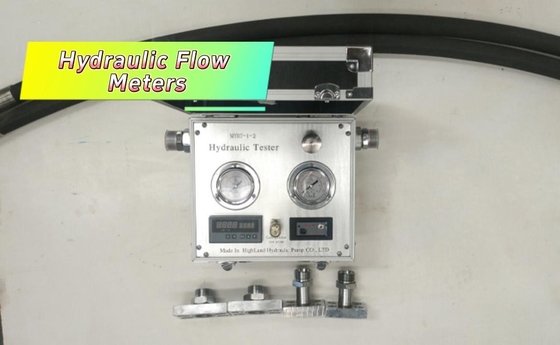 MYHT-1-5 Portable Hydraulic Flow Meters With Peak Pressure 420 Bar For Testing