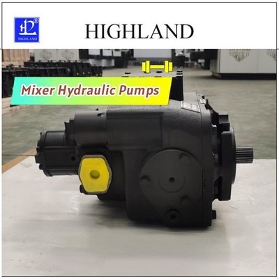 Concrete Mixer Axial Flow Hydraulic Piston Pump 42Mpa High Pressure