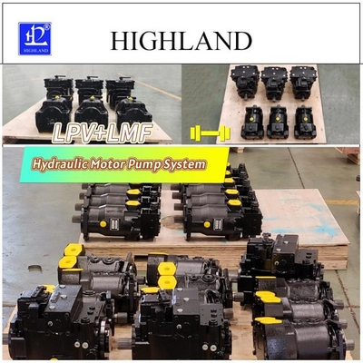 LPV90 LMF90 Hydraulic Pump Motor System Customized Cement Mixer Truck