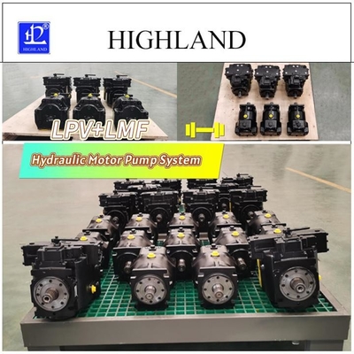 LPV90 LMF90 Hydraulic Pump Motor System Customized Cement Mixer Truck