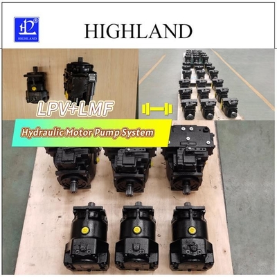 Hydraulic Pump Motor Transmission System Use On Combine Harvesters
