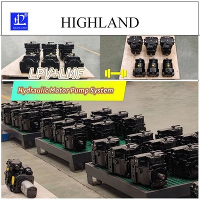 HIGHLAND Harvester Scraper Hydraulic Pump Motor System Axial Structure