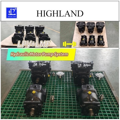 HIGHLAND Harvester Scraper Hydraulic Pump Motor System Axial Structure