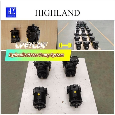 HIGHLAND Harvester Scraper Hydraulic Pump Motor System Axial Structure