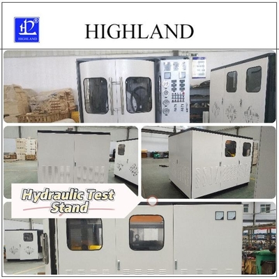 Compact 110 Kw Hydraulic Test Stands for Excavators with Clear Pipeline Connection