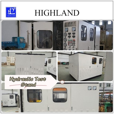 HIGHLAND Compact Structure Hydraulic Test Stands 380 L/min Flow Rate 1 Year Warranty