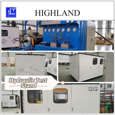 HIGHLAND 35 Mpa Hydraulic Test Stands For Rotary Drilling Rig Testing Hydraulic Machine