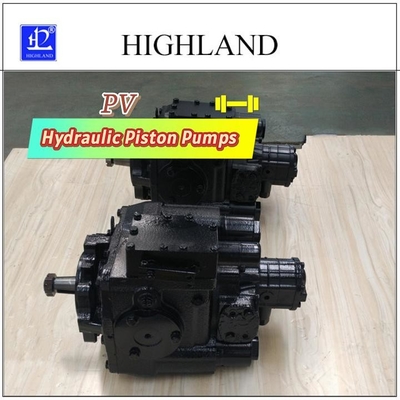 Black High Pressure Hydraulic Piston Pumps Combine Variable Displacement Pumps