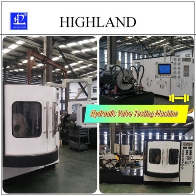 Fully Automatic 380 L/min Hydraulic Valve Testing Machine Customization 1Year Warranty