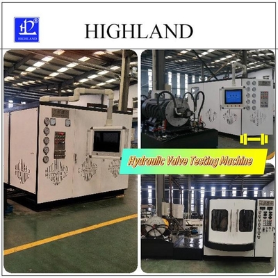 Fully Automatic 380 L/min Hydraulic Valve Testing Machine Customization 1Year Warranty