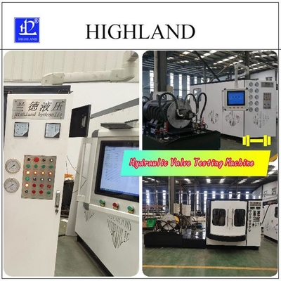 Fully Automatic 380 L/min Hydraulic Valve Testing Machine Customization 1Year Warranty