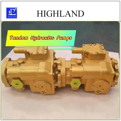 HPV 50 Rice Harvester Tandem Hydraulic Pumps With 97%