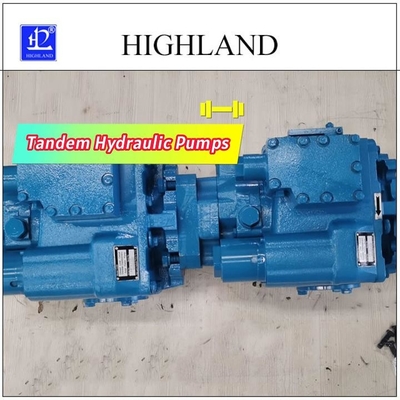 HPV 50 Rice Harvester Tandem Hydraulic Pumps With 97%