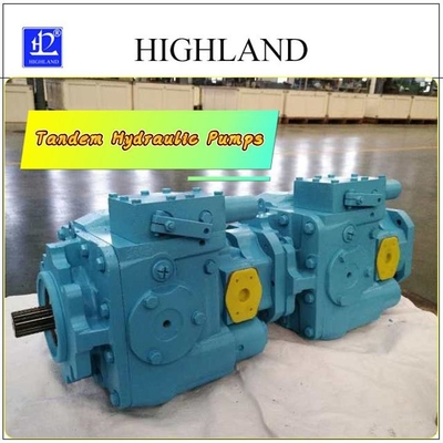 Harvesting Machinery Tandem Hydrostatic Pump Hydraulic System Components