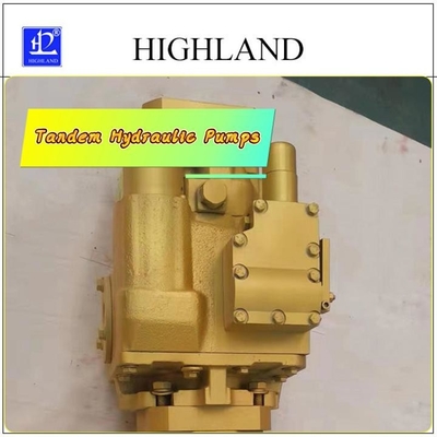 90Ml/R Tandem Hydraulic Pumps Harvesting Machinery Hydrostatic Pump