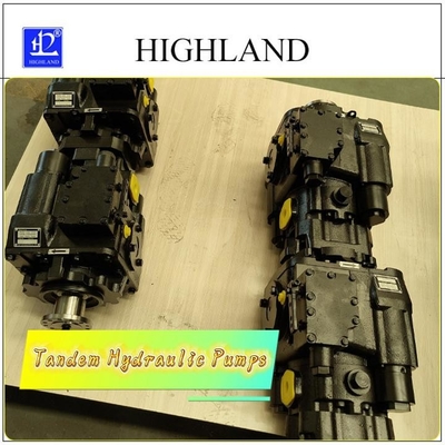 Cast Iron Harvester Tandem Hydraulic Pumps Durable Performance