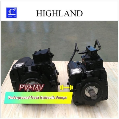 PV22 MV23 Underground Truck Hydraulic Pumps Cast Iron Housing Max Displacement