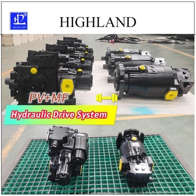 High Performance Tractor Hydraulic Transmission System Axial Piston Pump